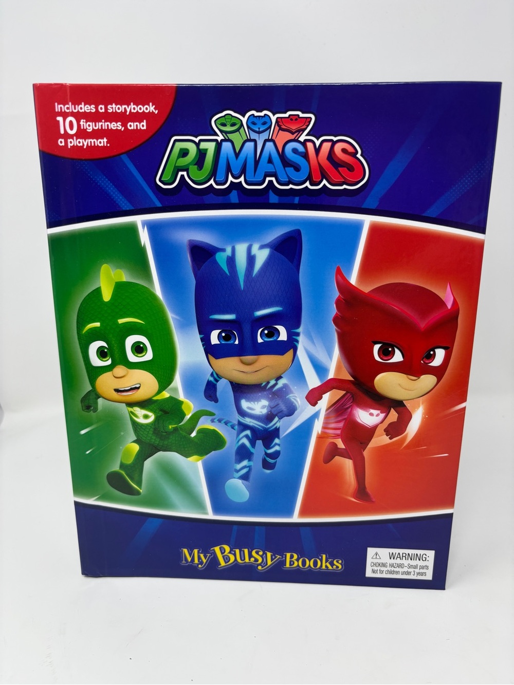 PJ Masks My Busy Books Storybook Playset with Figurines NEW